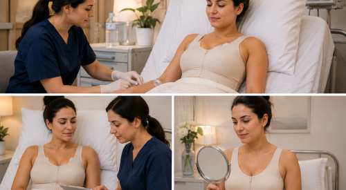 breast augmentation post surgery