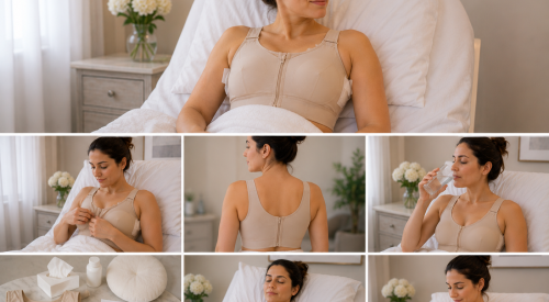 breast reduction post surgery