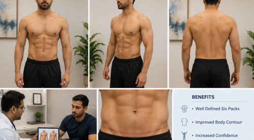 six pack post surgery